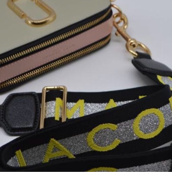 Marc Jacobs multi toned Crossbody snapshot Bag with Gold Accent - Picture 2 of 3
